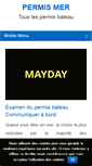 Mobile Screenshot of permis-mer.com